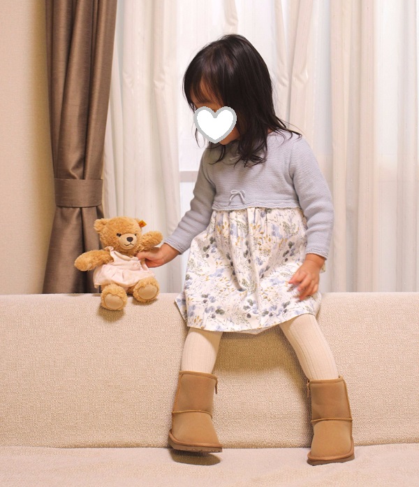 ２歳の女の子 寒色系パステルカラーのワンピースはこう着せるとおしゃれ可愛い ママベビねっと